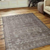 Glitzy Rugs 6 x 9 ft. Oriental Hand Woven Kilim Jute Eco-friendly Rectangle Area Rug, White & Beige