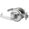 Corbin Russwin Zinc Newport Lever & D Rose Single Cylinder Entry Grade 1 Extra Heavy Duty Cylindrical Lever Lock L4 Keyway, Satin Chrome
