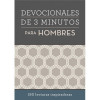 Barbour Publishing Span-3 Minute Devotions for Men - Devocionales De 3 Minutos Para Hombres - Feb 2020