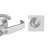 Sargent Storeroom Closet Lever Lock Grade 1 with P Lever & L Rose with LA Keyway & ASA Strike, Satin Chrome