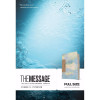 NavPress Message Full Size Bible Sky Blue LeatherLook