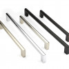 Emtek 18 in. Trail Brass Appliance Pull Flat Black