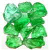 Recycled Chunky Glass Crystal Green - Medium - 0.5-1 in. - 50 lbs