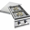 Stainless Steel Drop-In Side Burner for Outdoor Kitchens- Grill Accessory