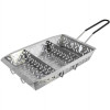 15 x 10 in. Ultraversatile Stainless Steel Grill Basket, Silver