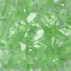 Recycled Chunky Glass, Crystal Green - Small - 0.25-0.5 in. - 3 lbs