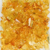 Recycled Chunky Glass, Honey Lemon - Size 1 - 0.13-0.25 in. - 3 lbs