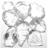 Recycled Chunky Glass, Crystal Clear - Medium - 0.5-1 in. - 50 lbs