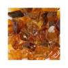 Recycled Chunky Glass, Crystal Amber - Small - 0.25-0.5 in. - 3 lbs