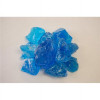 Recycled Chunky Glass, Crystal Turquoise - Small - 0.25-0.5 in. - 25 lbs