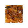 Recycled Chunky Glass, Crystal Amber - Small - 0.25-0.5 in. - 25 lbs