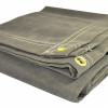 Dry Top 12 x 24 ft. Heavy Duty Canvas Tarp Olive