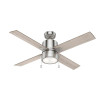 52 in. Beck Ceiling Fan with Light Brushed Nickel