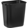 Deskside Wastebasket - Black
