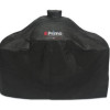 Grill Cover Cart with Stainless Steel Side Tables