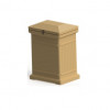 Premium Vertical Architectural ParcelWirx Delivery Drop Box - Oak