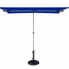 SimplyShade Capri 4.95 ft. x 6.93 ft. Rectangle Balcony Umbrella Navy