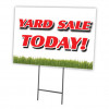 12 x 16 in. Yard Sale Today Yard Sign & Stake