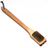 43004 18 in. Wooden Handle Grill Brush