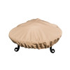 29 - 32 in. Sandstone Fire Pit Cover for Fire Pits Tan