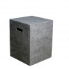 Square Tank Cover - Concrete Ligth Gray Color