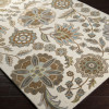 Livabliss Rug 4 x 6 ft. Transitional Rectangle White and Ivory Hand Tufted Area Rug