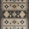 Livabliss Rug Rectangular Black and Gray Area Rug 5 ft. 3 in. x 7 ft. 6 in.