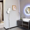Paris Mirror 32 x 2 x 32 in. Round Mirror with 6000K LED Backlight