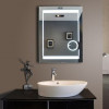 Paris Mirror 28 x 2 x 48 in. Aurora Illuminated 6000K LED Mirror