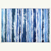 5 x 7 ft. Sapphire Stripes Indoor Area Rug