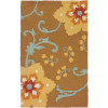 58 x 78 in. Winterthur Gold Indoor & Outdoor Area Rug
