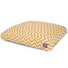 MajesticPet 29 x 36 in. Zig Zag Rectangle Pet Bed Yellow