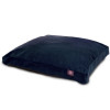 MajesticPet 29 x 36 in. Villa Rectangle Pet Bed Navy