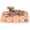 MajesticPet 29 x 36 in. Trellis Rectangle Pet Bed Teal