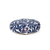 MajesticPet 30 in. Plantation Round Pet Bed Navy Blue - Small
