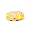 MajesticPet 30 in. Plantation Round Pet Bed Yellow - Small