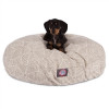 Majestic Pet Charlie Beige Metallic Small Round Dog Bed