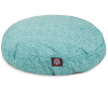 MajesticPet 30 in. Navajo Round Pet Bed Teal - Small