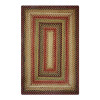 Homespice Decor 8 x 28 in. Gingerbread Rectangular Stair Tread - Brown Deep Red - set of 13