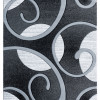 United Weavers of America 2 ft. 7 in. x 4 ft. 2 in. Bristol Riley Gray Rectangle Rug