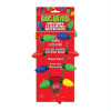 Big Bulb Plastic Christmas Flashing Necklace Multicolored Pack of 12