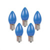 Holiday Bright Lights C7 Christmas Light Bulbs Blue 1 in. - 25 Lights