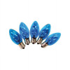 Holiday Bright Lights C9 Christmas Light Bulbs Blue 1 in. - 25 Lights