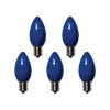 Holiday Bright Lights C9 Christmas Light Bulbs Blue 1 in. - 25 Lights