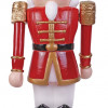 Morris 36 in. Animated Nutcracker, Red & White