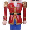 Morris 36 in. Animated Nutcracker, Red & Blue