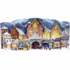 SELL Sellmer Advent - 3-Dimensional Village Scene Replica of 1947 Design
