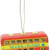 SHAN Collectible Tin Ornament - Doubledecker Bus