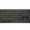 CORSAIR MEMORY, INC. CH-9226C65-NA CORSAIR K55 CORE RGB GAMING KEYBOARD, BACKLIT ZONED RGB LED, RUBBERDOME, (CH-922