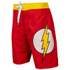 Flash 803503-large 36-38 Flash Symbol Board Shorts Heather Red - Large 36-38